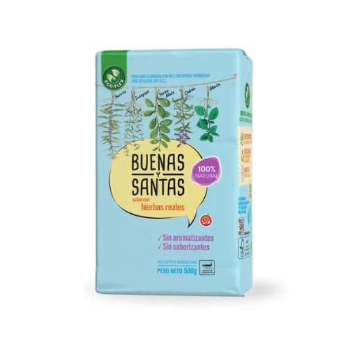 Yerba Mate Buenas y Santas Hierbas Reales