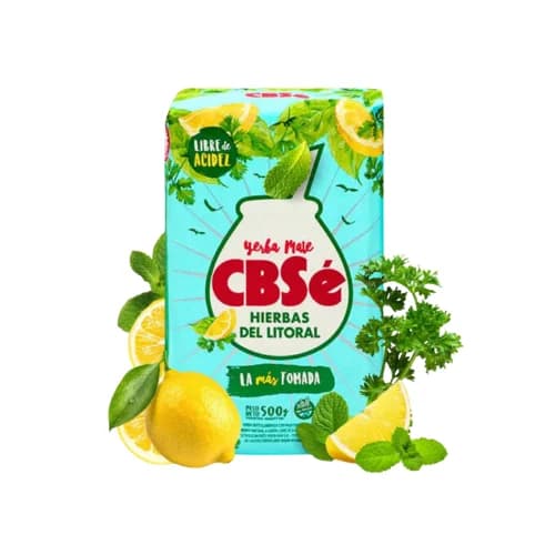 Yerba Mate CBSé Hierbas del Litoral