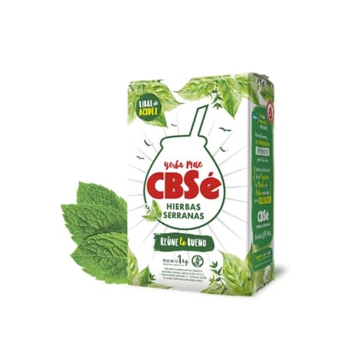 Yerba Mate CBSé Hierbas Serranas