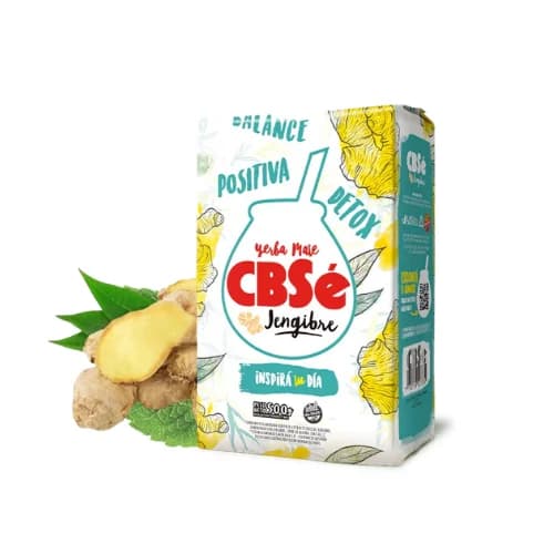 Yerba Mate CBSé Sabor Jengibre