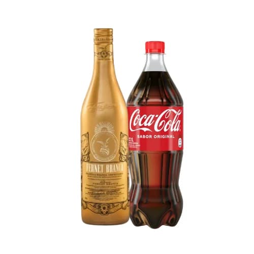 Combo Fernet Branca Edición Limitada + Coca Cola